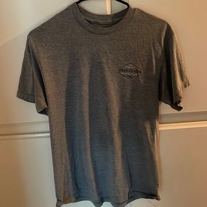 Mens (M) Quiksilver Gray T-Shirt
